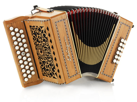 Castagnari - Benny - Melodeon / diatonic Accordion, 3 row, 2 voice, 12 bass